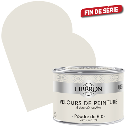 Peinture Velours de Peinture poudre de riz mate 0,125 L LIBERON