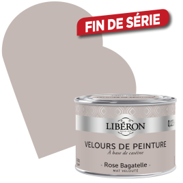 Peinture Velours de Peinture rose bagatelle mate 0,125 L LIBERON