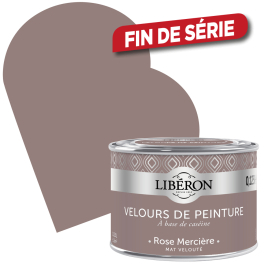 Peinture Velours de Peinture rose mercerie mate 0,125 L LIBERON