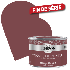 Peinture Velours de Peinture rouge odéon mate 0,125 L LIBERON