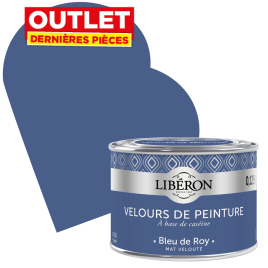 Peinture Velours de Peinture bleu de roy mate 0,125 L LIBERON