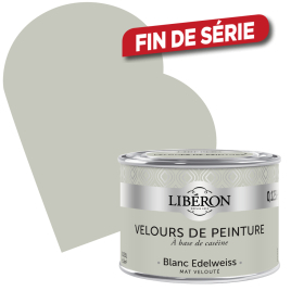 Peinture Velours de Peinture blanc edelweiss mate 0,125 L LIBERON