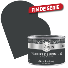 Peinture Velours de Peinture noir smoking mate 0,125 L LIBERON