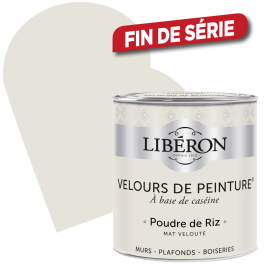 Peinture Velours de Peinture poudre de riz mate 0,5 L LIBERON