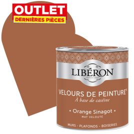 Peinture Velours de Peinture orange sinagot mate 0,5 L LIBERON