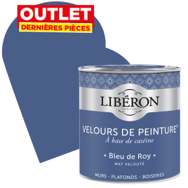 Peinture Velours de Peinture bleu de roy mate 0,5 L LIBERON