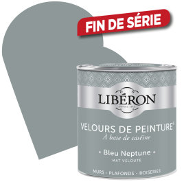 Peinture Velours de Peinture bleu Neptune mate 0,5 L LIBERON