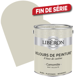 Peinture Velours de Peinture camomille mate 2,5 L LIBERON