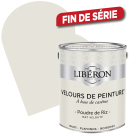 Peinture Velours de Peinture poudre de riz mate 2,5 L LIBERON