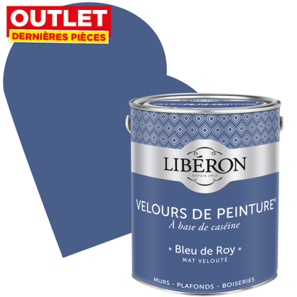 Peinture Velours De Peinture Bleu De Roy Mate 2,5 L LIBERON