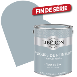 Peinture Velours de Peinture fleur de lin mate 2,5 L LIBERON