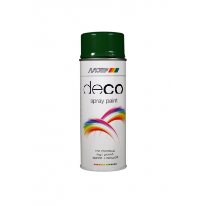 Peinture Deco Paint vert chlorophylle brillante 0,4 L MOTIP