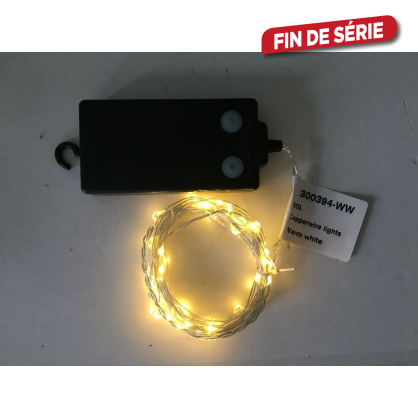 Guirlande de Noël extérieure avec ampoules LED