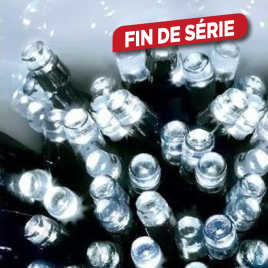 Guirlande de Noël extérieure avec ampoules LED + Sensor