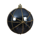 Boule de Noël en plastique pailletée Tissé doré Ø 8 cm DECORIS