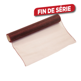 Etoffe en organza bordeaux 40 x 1000 cm COSY@HOME