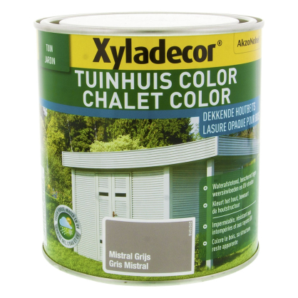 Lasure pour bois Chalet Color gris mistral 1 L XYLADECOR