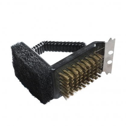 Brosse 3-en-1 pour barbecue COOK'IN GARDEN