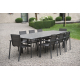 Table de jardin extensible Louis 200-300 x 100 x 75 cm