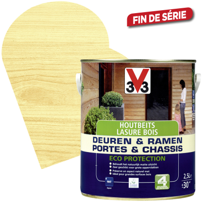 Lasure pour bois Portes & Châssis bois naturel 2,5 L V33