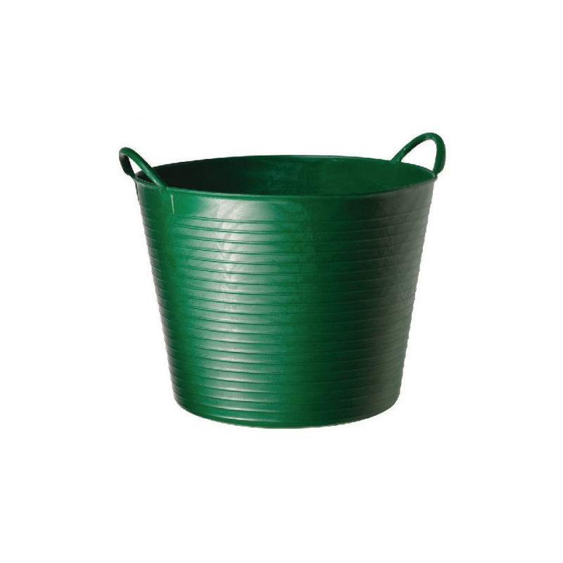 Seau en plastique souple Tubtrug vert 26 L