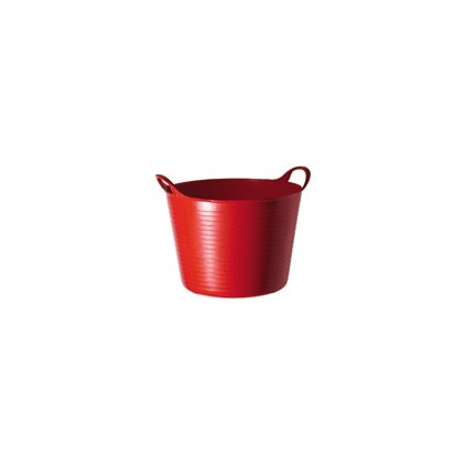 Seau en plastique souple Tubtrug rouge 26 L