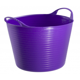 Seau en plastique souple Tubtrug pourpre 26 L