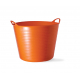 Seau en plastique souple Tubtrug orange 26 L