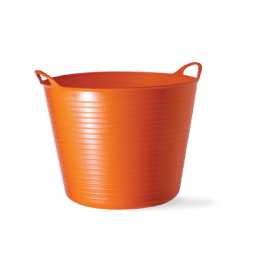 Seau en plastique souple Tubtrug orange 26 L