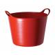 Seau en plastique souple Tubtrug rouge 42 L