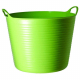 Seau en plastique souple Tubtrug pistache 42 L