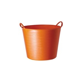 Seau en plastique souple Tubtrug orange 42 L