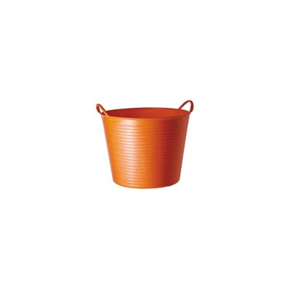 Seau en plastique souple Tubtrug orange 42 L