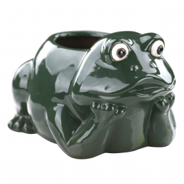 Pot Grenouille vert foncé