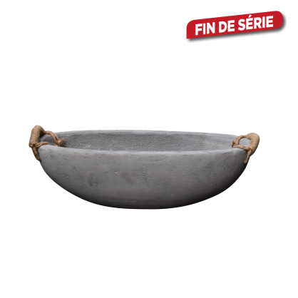 Coupe en ciment Ø 38 x 11 cm