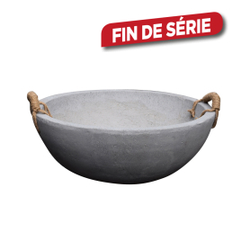 Coupe en ciment Ø 48 x 16 cm