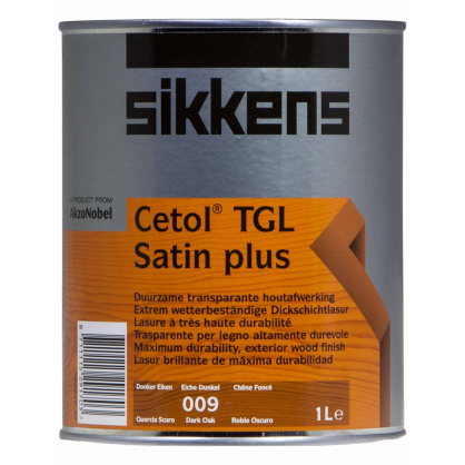 Lasure TGL Plus chêne foncé satiné 1 L SIKKENS