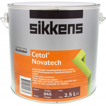 Lasure Novatech acajou 2,5 L SIKKENS