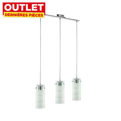 Suspension LED Olvero nickel mat GX53 3 x 7 W EGLO