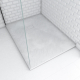 Receveur de douche Stone 2 blanc rectangle 90 x 120 cm AURLANE