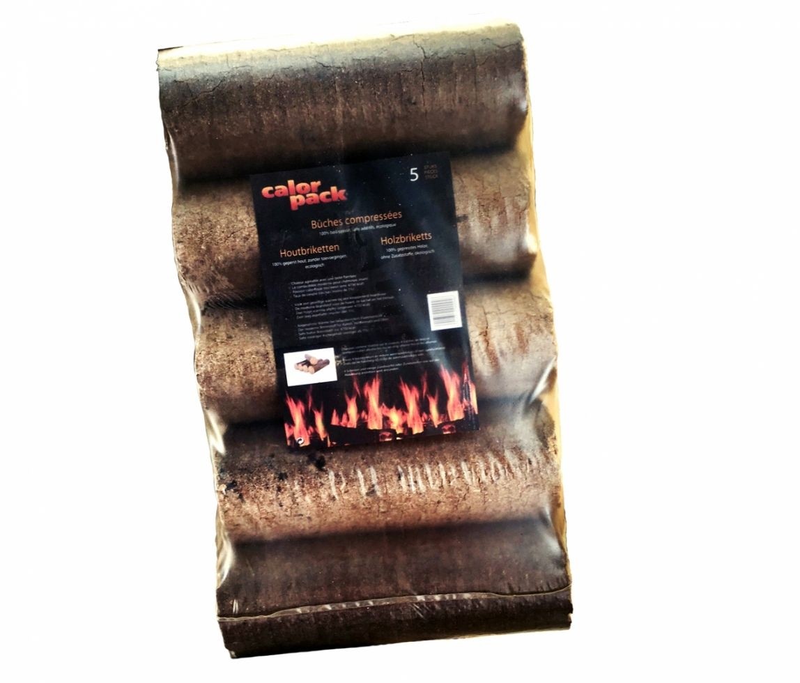 Briquette de lignite pour cheminée 10kg - Mr.Bricolage