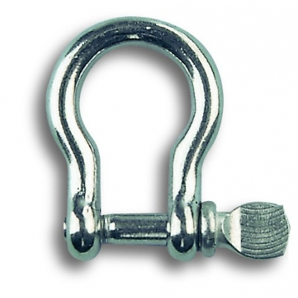 Manille lyre en acier inoxydable Ø 5 x 10 mm CHAPUIS