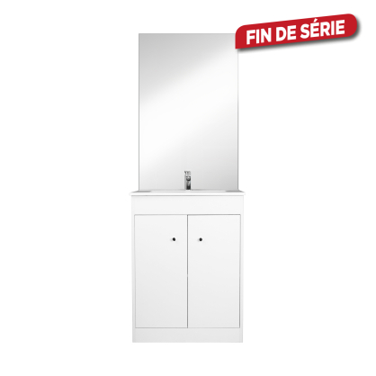 Ensemble de salle de bain Abby blanc 60 cm AYOR BATHROOM