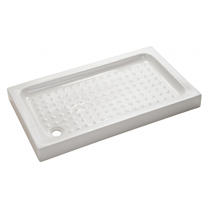 Receveur de douche Cleo 2 blanc rectangle 80 x 100 cm ONDÉE