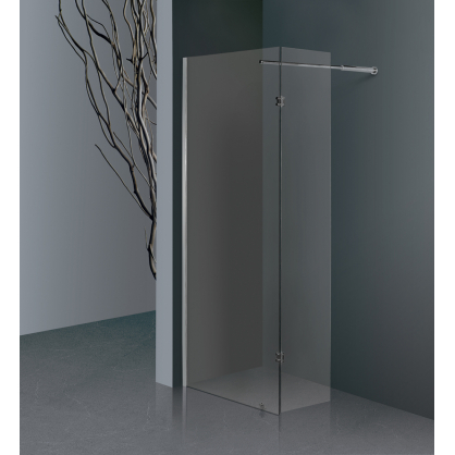 Paroi de douche transparente avec volet Cariba 90 x 210 cm ONDÉE