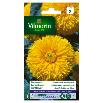 Semences de tournesol Double Géant de Californie VILMORIN