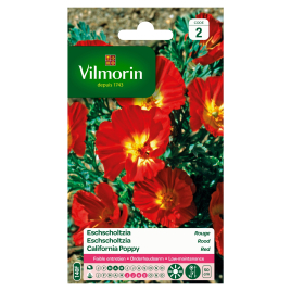 Semences de eschscholtzia Rouge VILMORIN