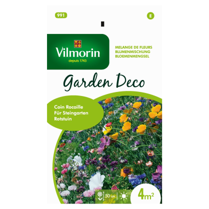 Semences Garden Deco Coin Rocaille VILMORIN