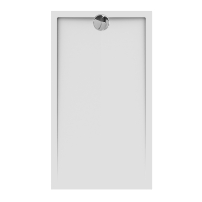 Receveur de douche Slim blanc rectangle 80 x 140 cm ALLIBERT