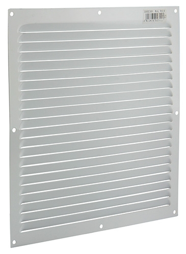 Grille de hotte en aluminium blanche 210 x 210 mm RENSON